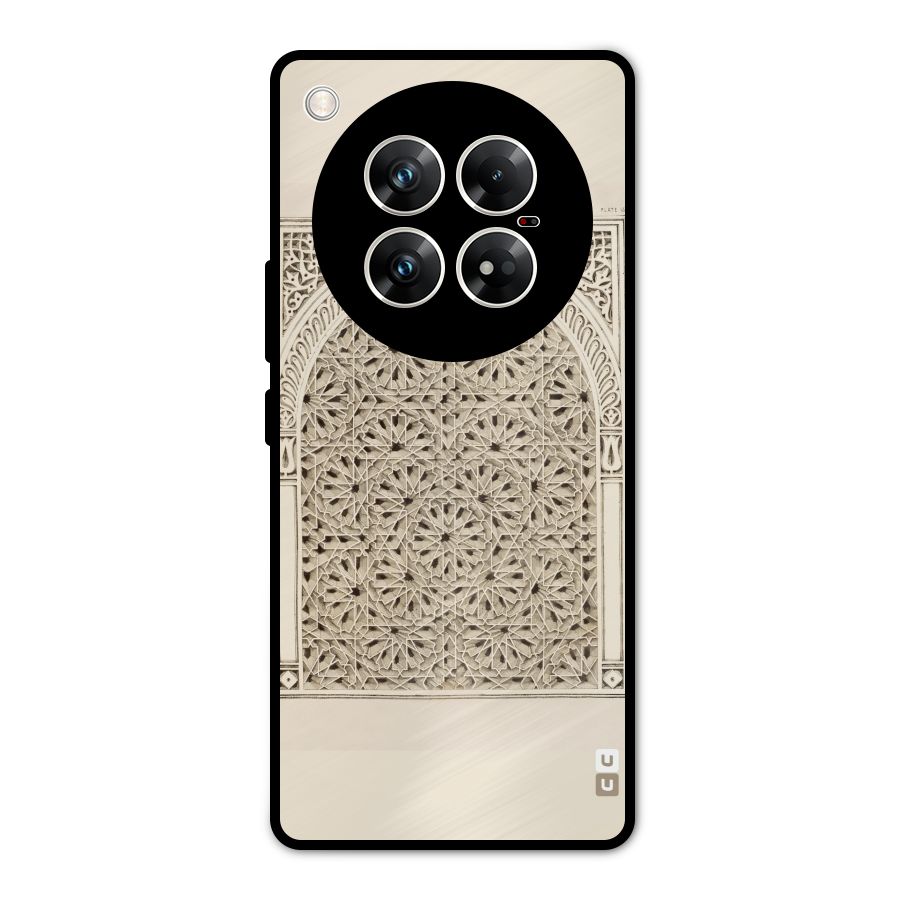 Window Ornaments Metal Back Case for Infinix Zero 40 5G