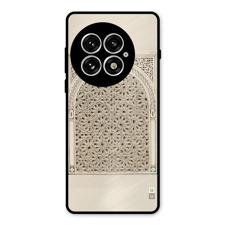 Window Ornaments Metal Back Case for OnePlus 13