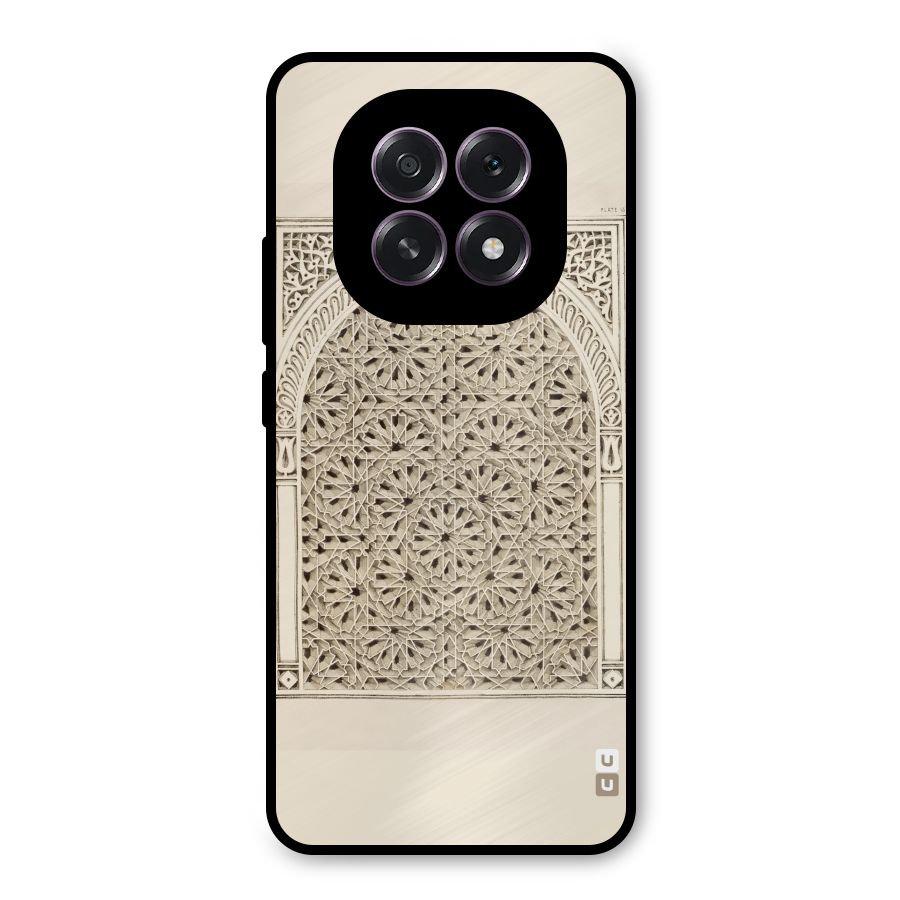 Window Ornaments Metal Back Case for Oppo F29