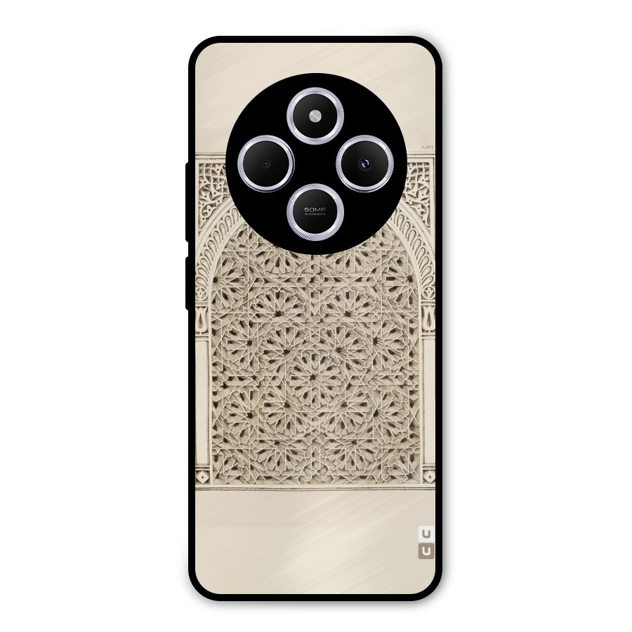 Window Ornaments Metal Back Case for Poco C75 5G
