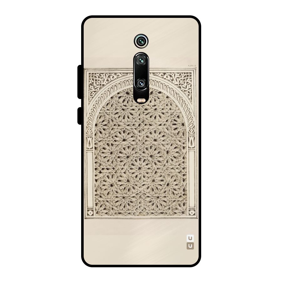 Window Ornaments Metal Back Case for Redmi K20