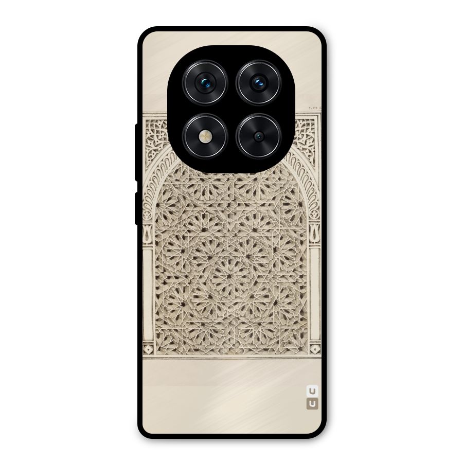 Window Ornaments Metal Back Case for Redmi Note 14 Pro 5G