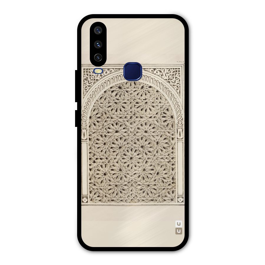 Window Ornaments Metal Back Case for Vivo V17