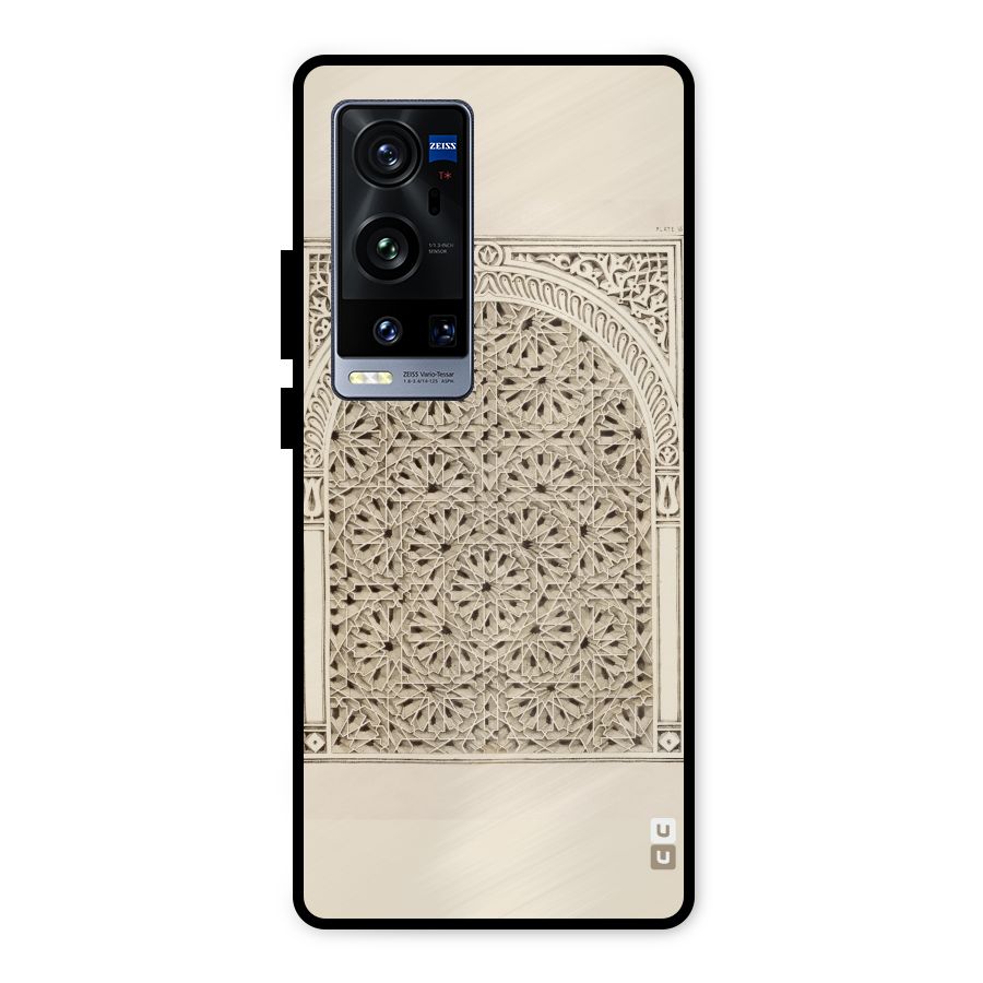 Window Ornaments Metal Back Case for Vivo X60 Pro Plus