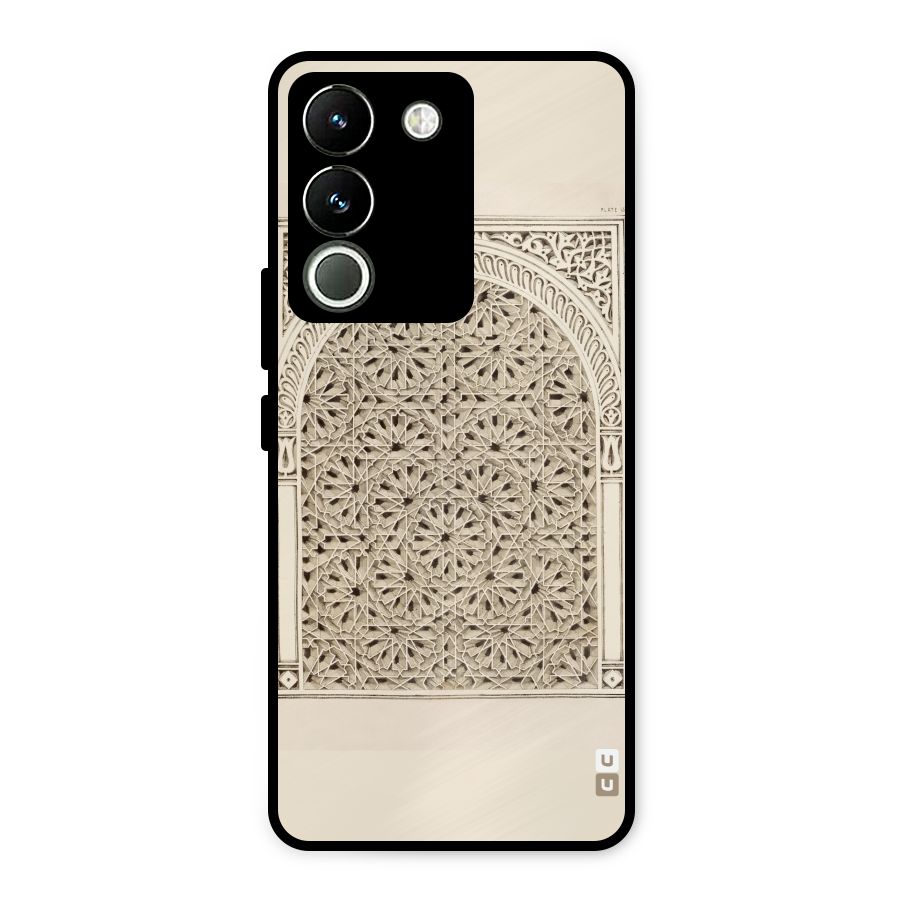 Window Ornaments Metal Back Case for Vivo Y200