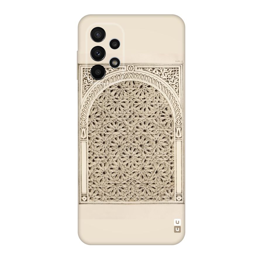 Window Ornaments Original Polycarbonate Back Case for Galaxy A23