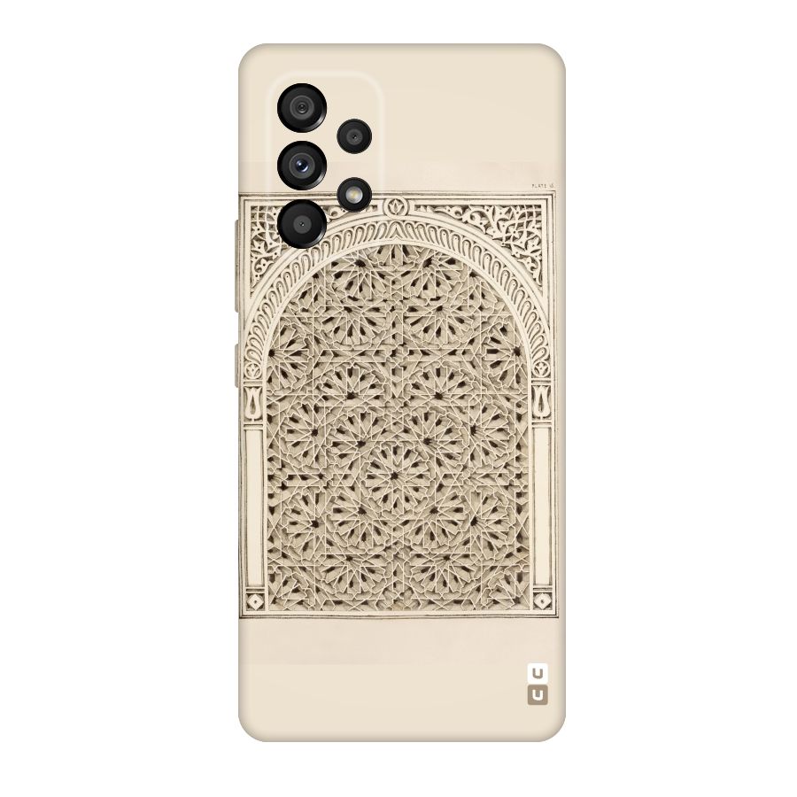 Window Ornaments Original Polycarbonate Back Case for Galaxy A53 5G