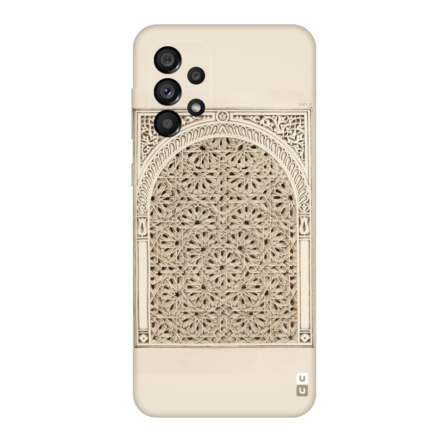 Window Ornaments Original Polycarbonate Back Case for Galaxy A73 5G