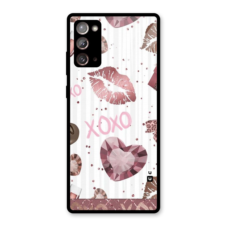 Wine Lip xoxo Glass Back Case for Galaxy Note 20