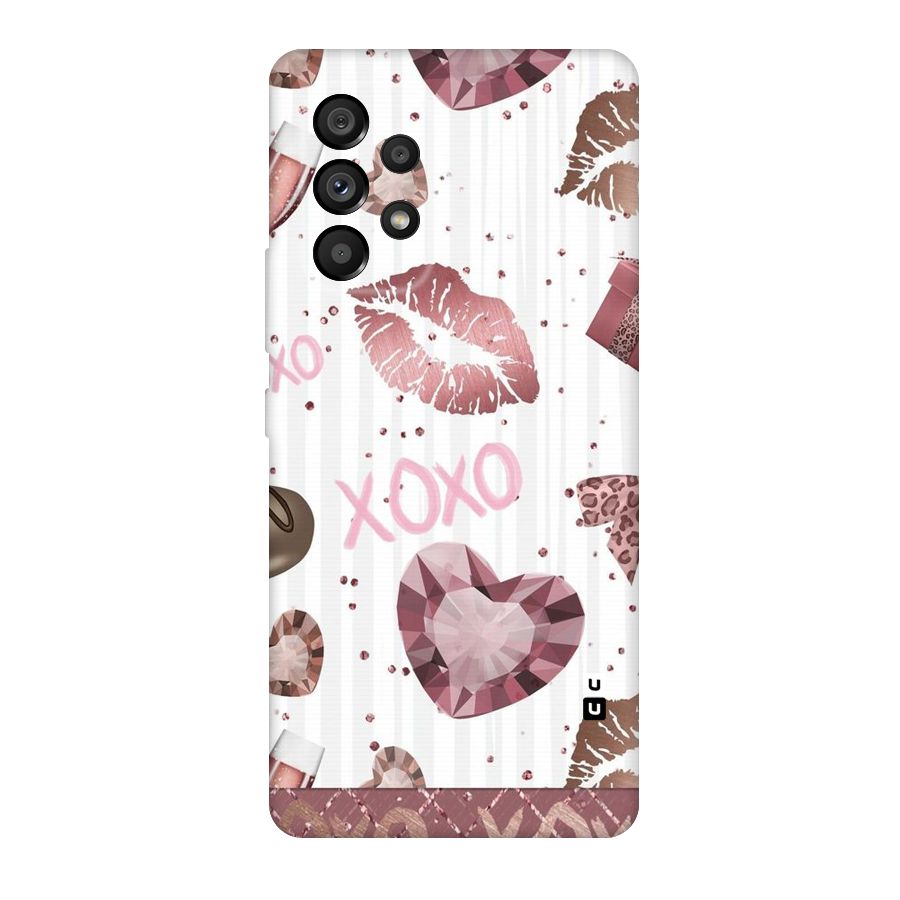 Wine Lip xoxo Original Polycarbonate Back Case for Galaxy A53 5G