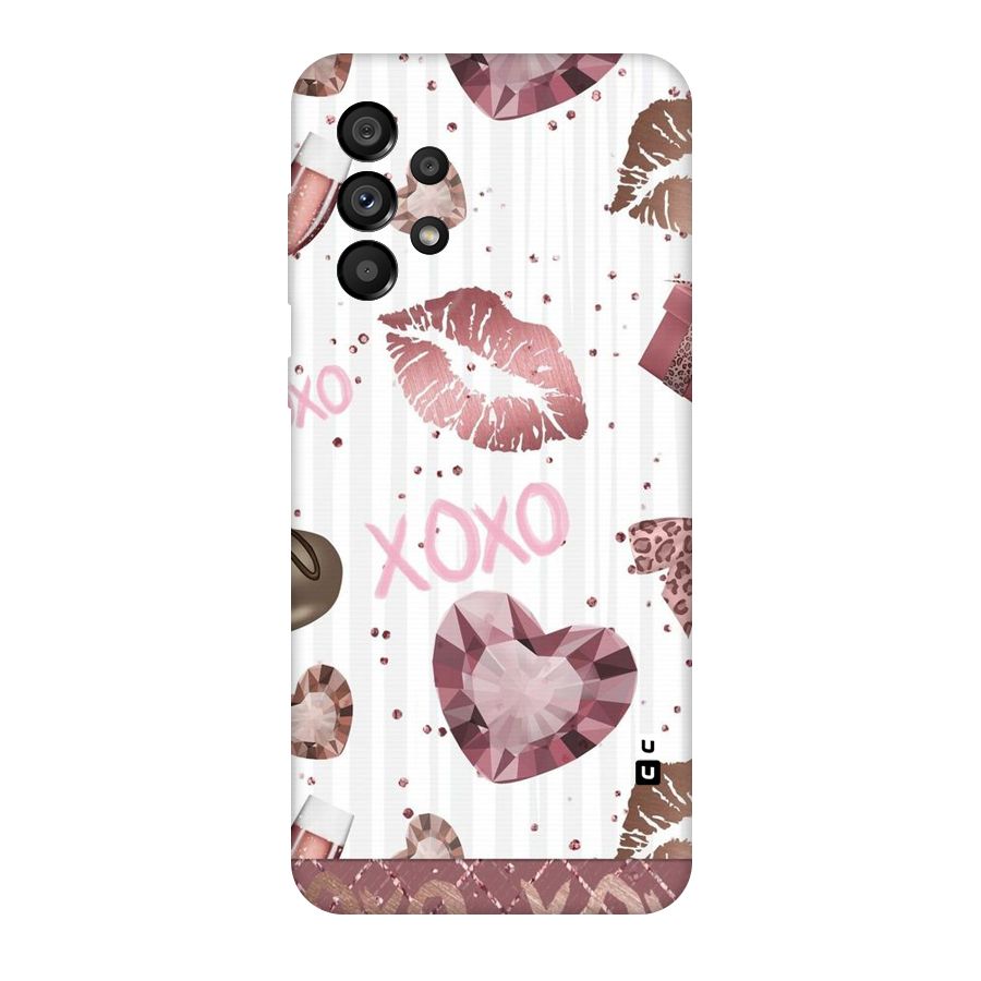 Wine Lip xoxo Original Polycarbonate Back Case for Galaxy A73 5G