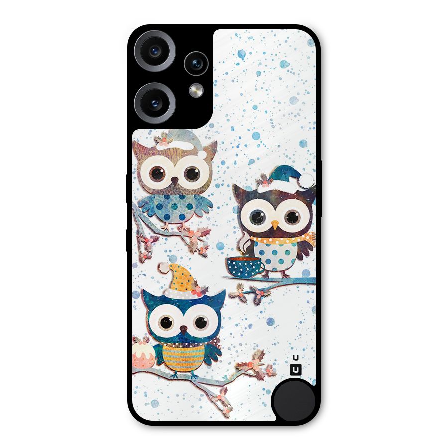 Winter Owls Metal Back Case for Nothing CMF Phone 2 Pro