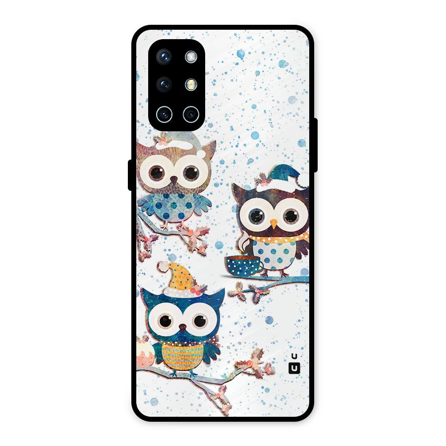 Winter Owls Metal Back Case for OnePlus 9R