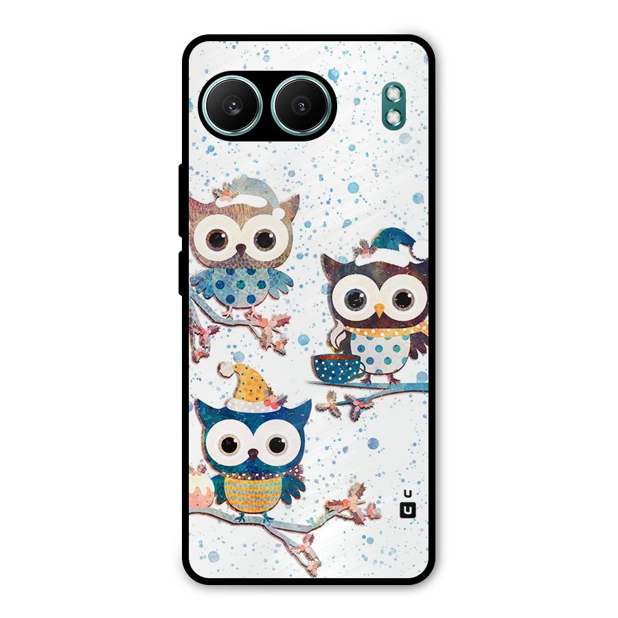 Winter Owls Metal Back Case for OnePlus Nord 4