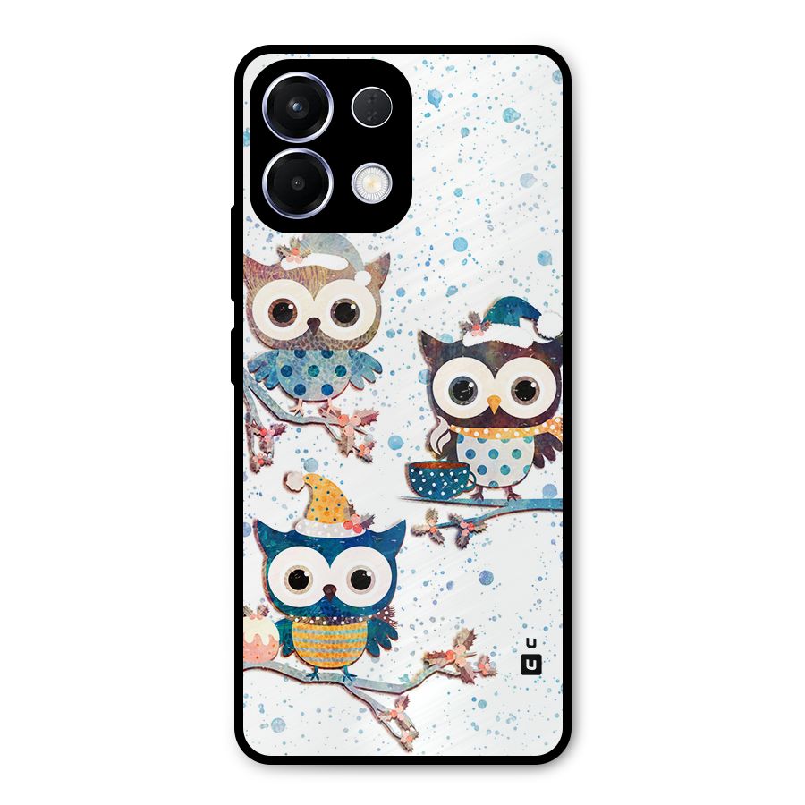 Winter Owls Metal Back Case for Oppo K13