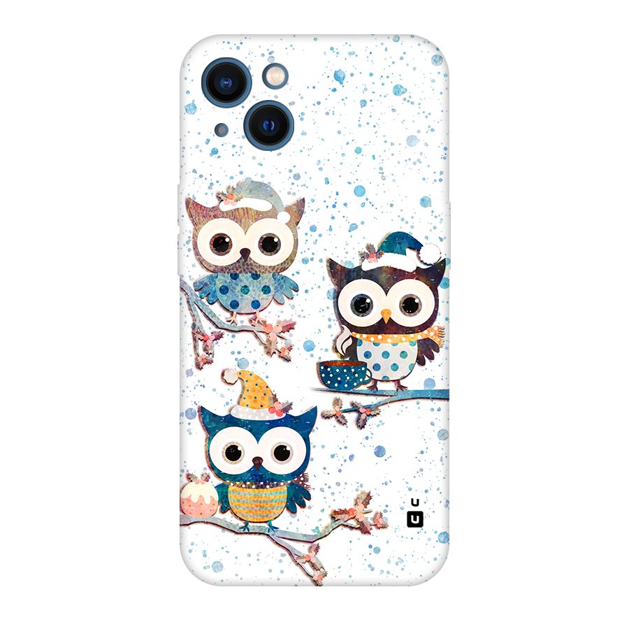 Winter Owls Original Polycarbonate Back Case for iPhone 13