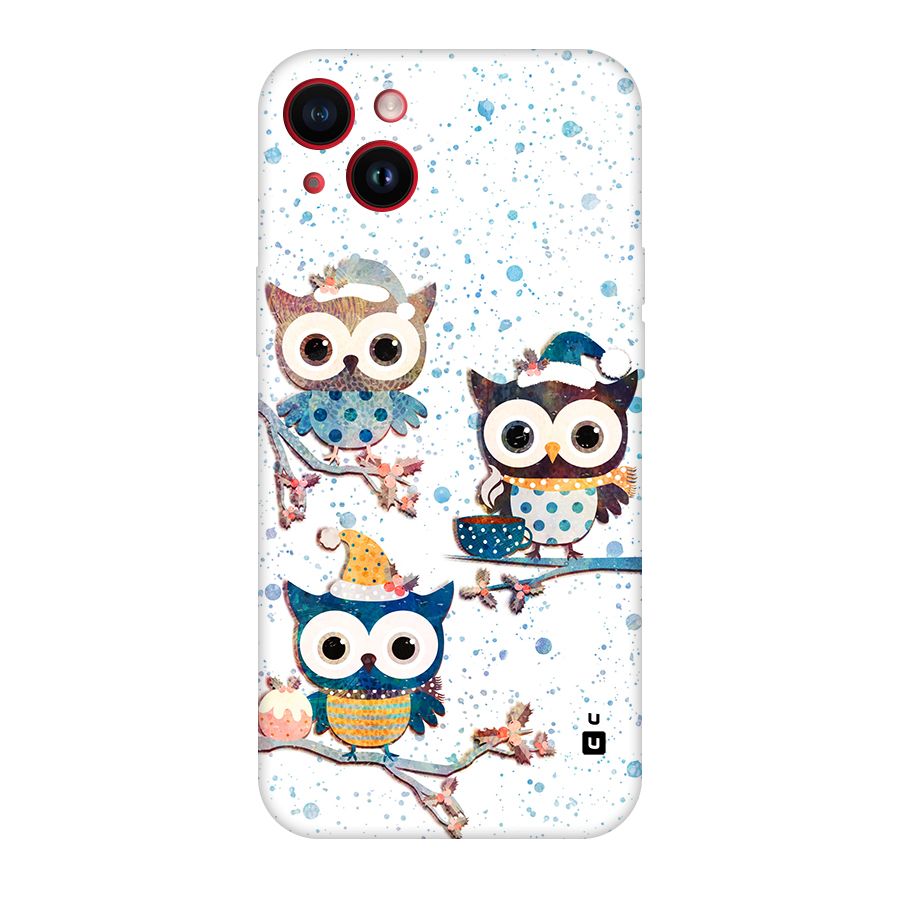 Winter Owls Original Polycarbonate Back Case for iPhone 14 Plus