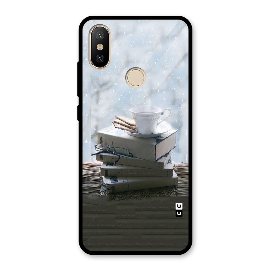 Winter Reads Glass Back Case for Redmi A2