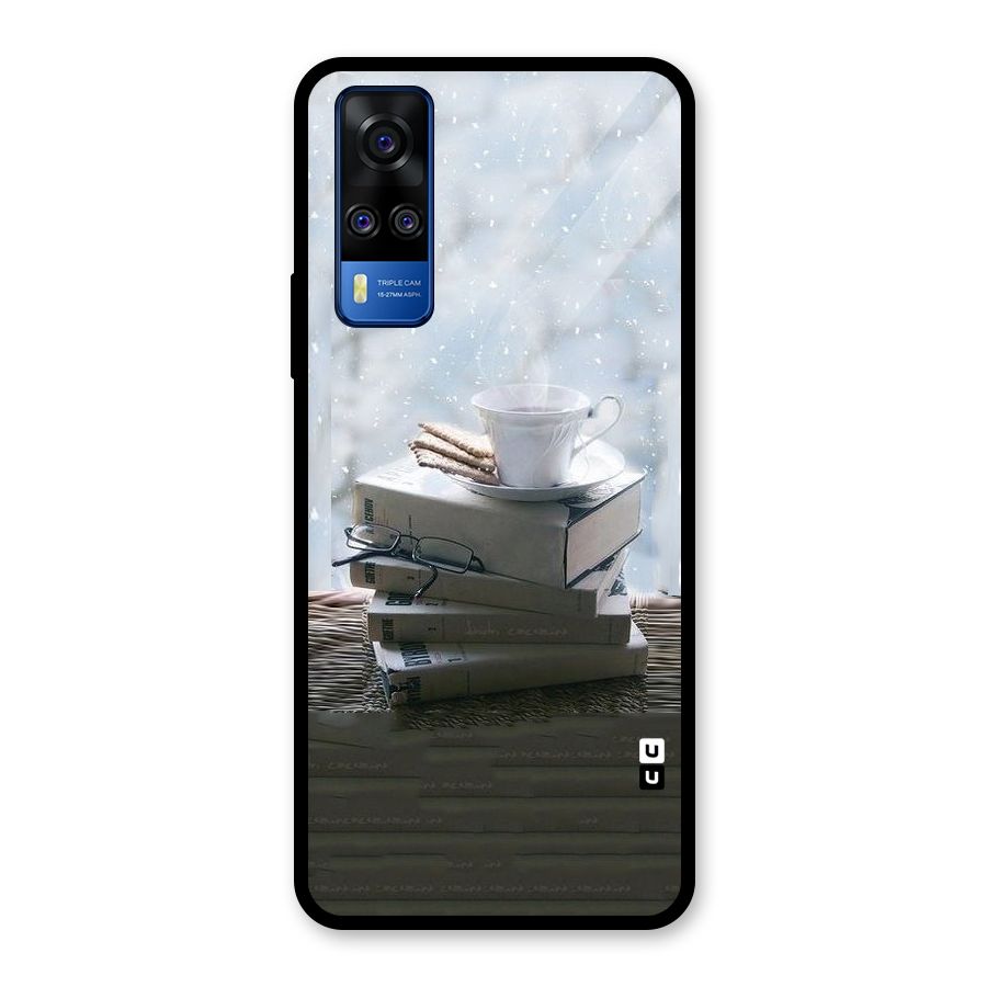 Winter Reads Glass Back Case for Vivo Y31