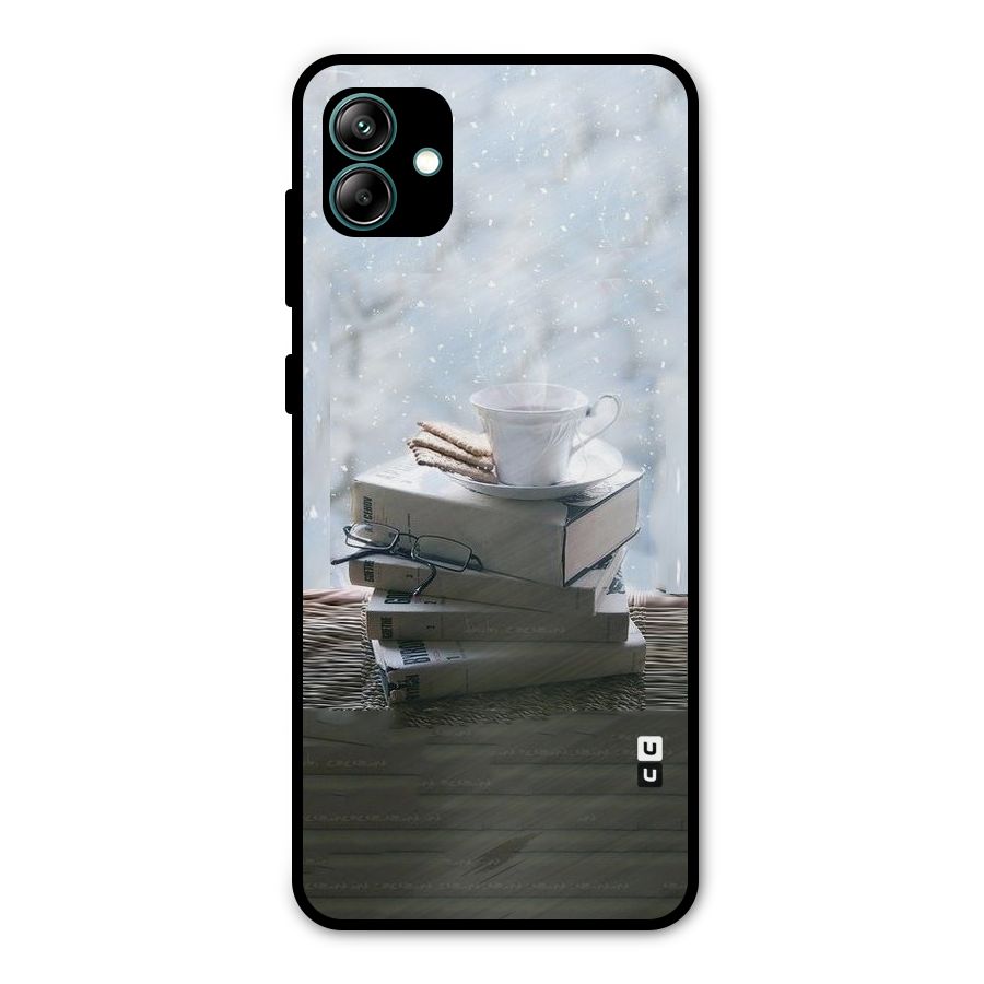 Winter Reads Metal Back Case for Galaxy A04