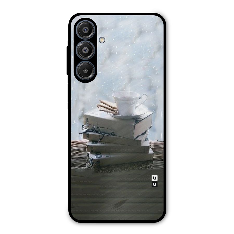 Winter Reads Metal Back Case for Galaxy A16 5G