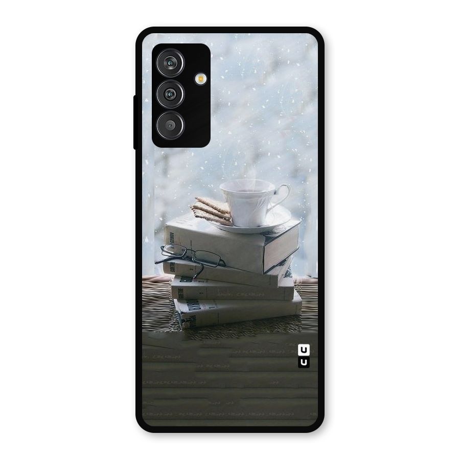 Winter Reads Metal Back Case for Galaxy F13