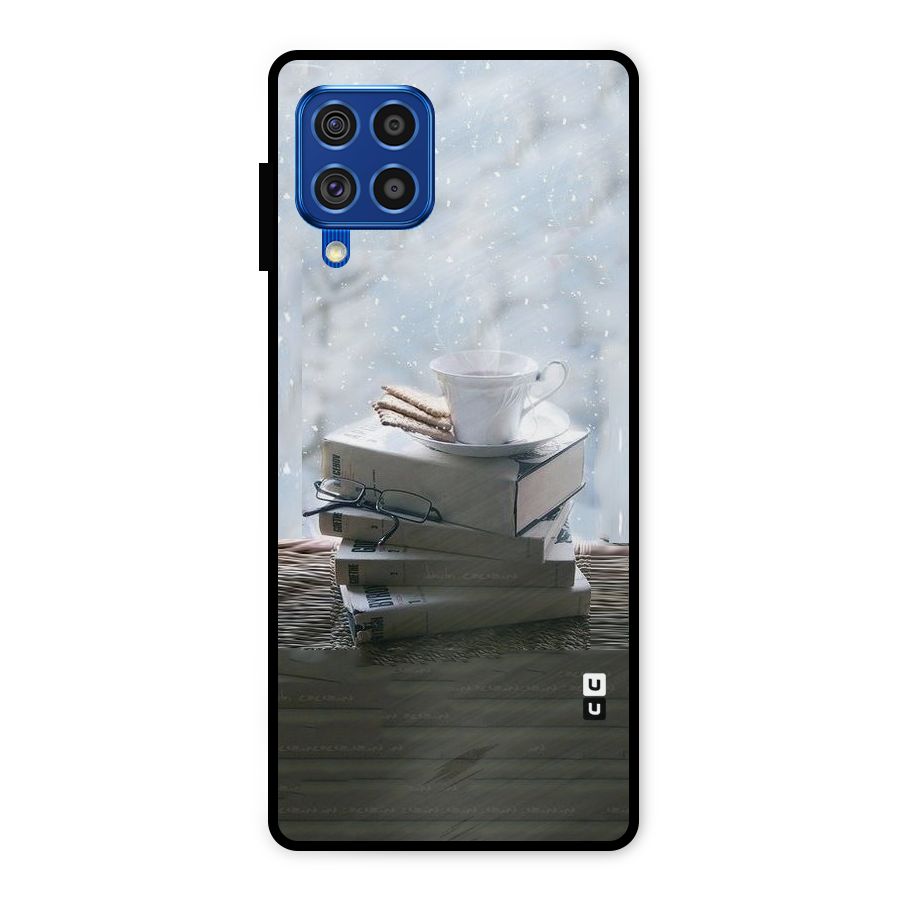 Winter Reads Metal Back Case for Galaxy F62