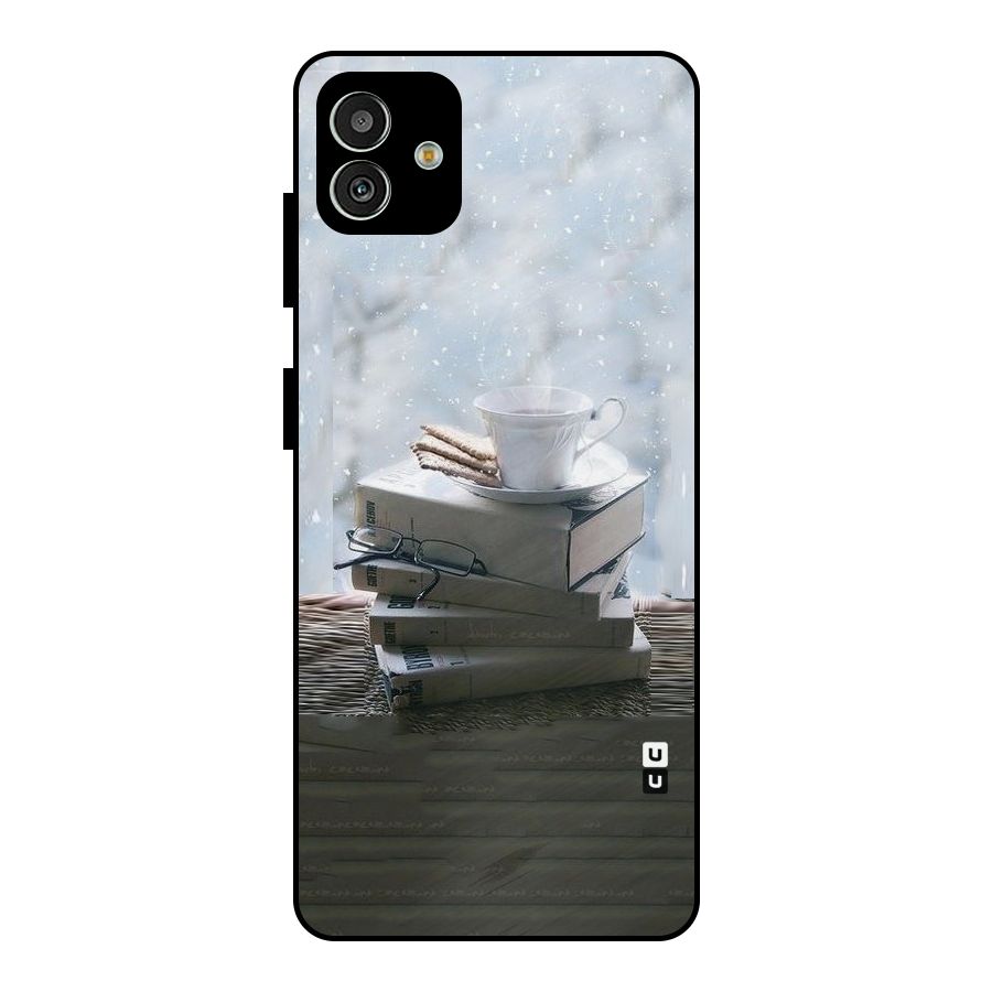 Winter Reads Metal Back Case for Galaxy M13 5G