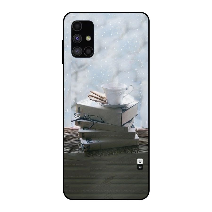 Winter Reads Metal Back Case for Galaxy M51