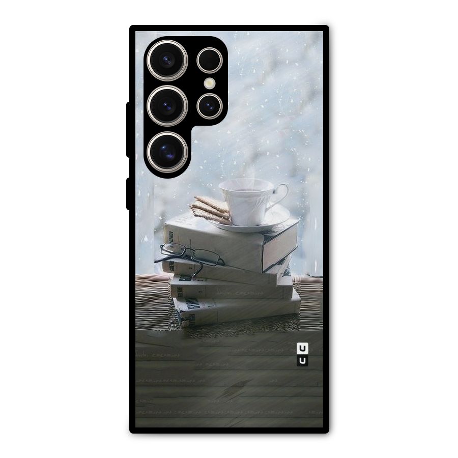 Winter Reads Metal Back Case for Galaxy S24 Ultra