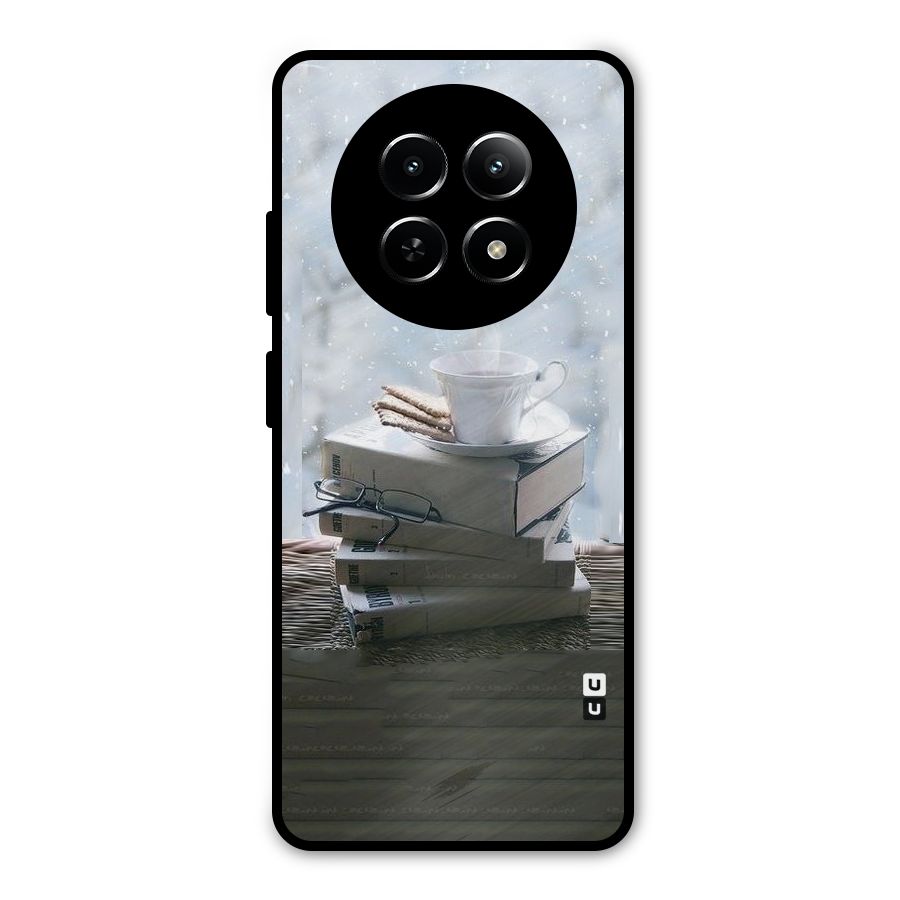 Winter Reads Metal Back Case for Realme Narzo N65