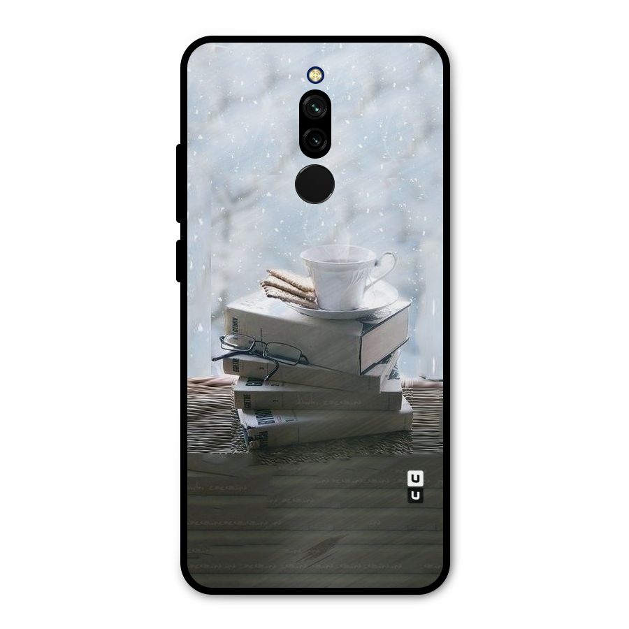 Winter Reads Metal Back Case for Redmi 8