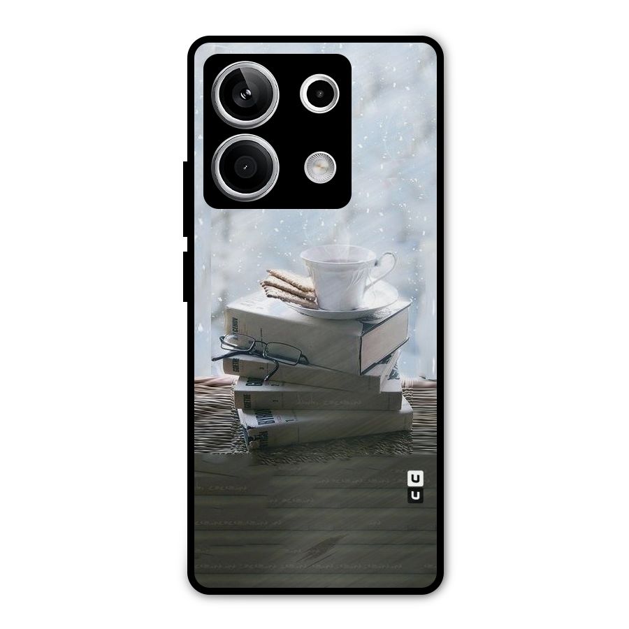Winter Reads Metal Back Case for Redmi Note 13 5G