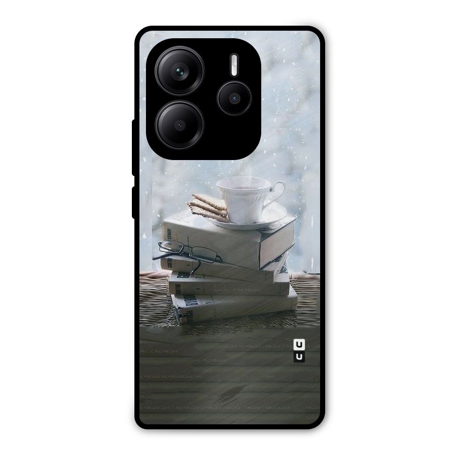 Winter Reads Metal Back Case for Redmi Note 14 5G
