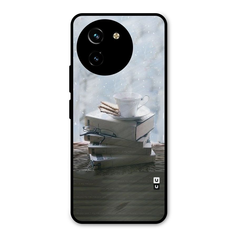 Winter Reads Metal Back Case for Vivo T3x