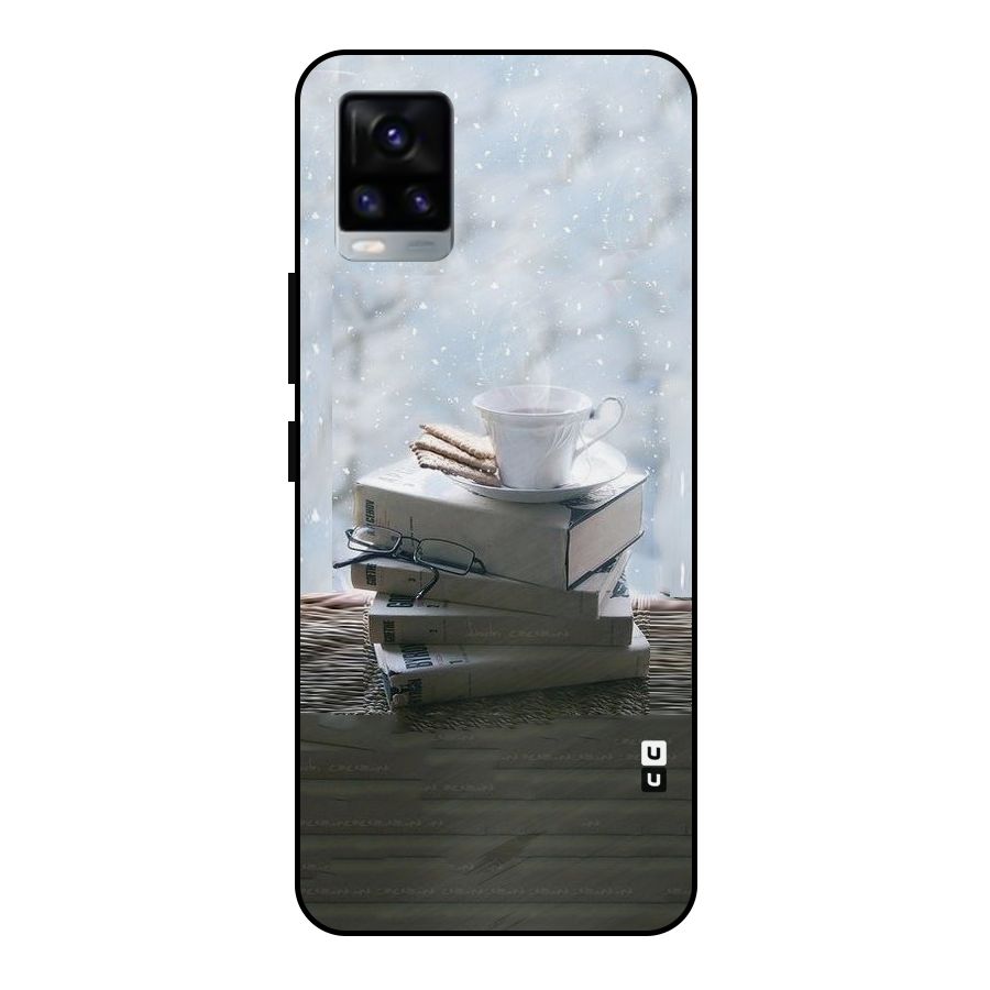 Winter Reads Metal Back Case for Vivo V20