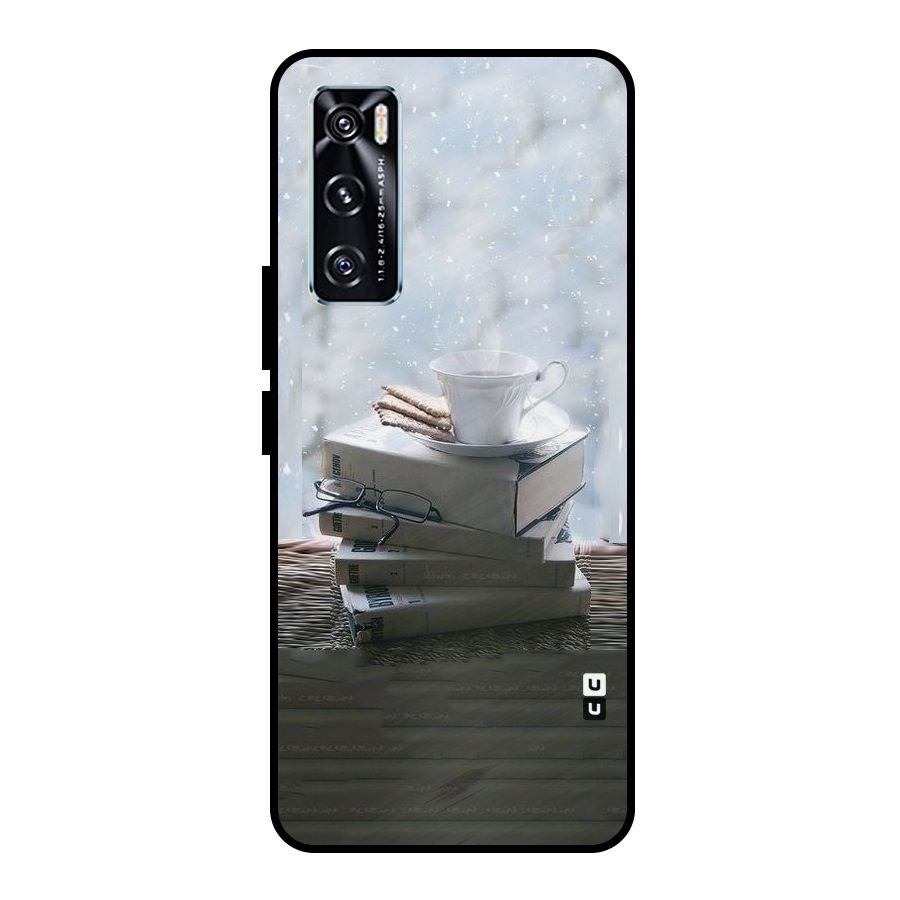 Winter Reads Metal Back Case for Vivo V20 SE