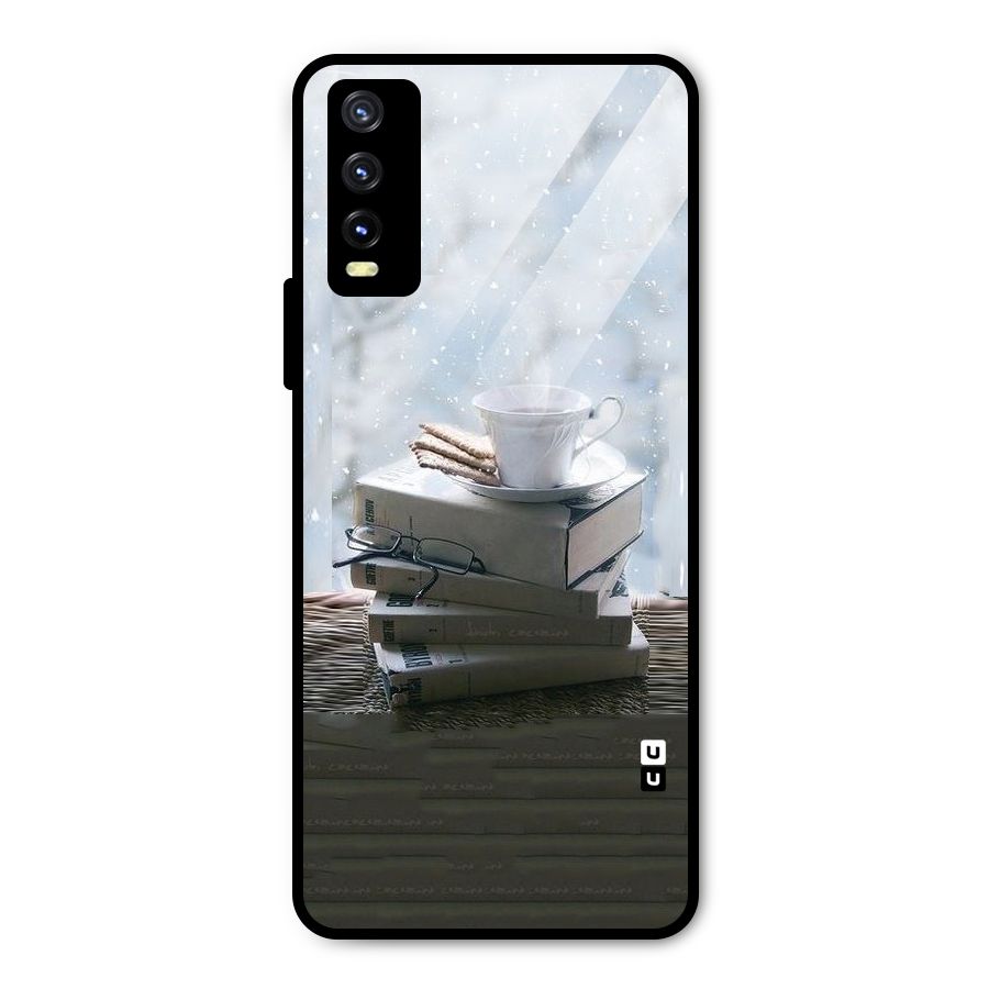 Winter Reads Metal Back Case for Vivo Y20