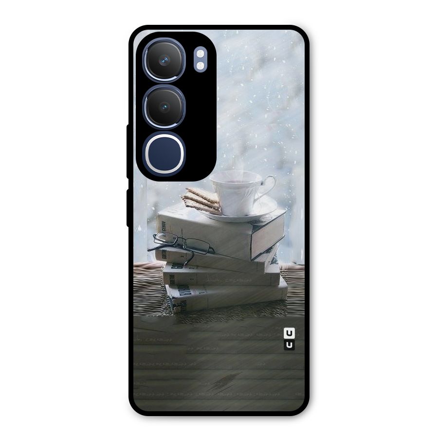 Winter Reads Metal Back Case for Vivo Y29