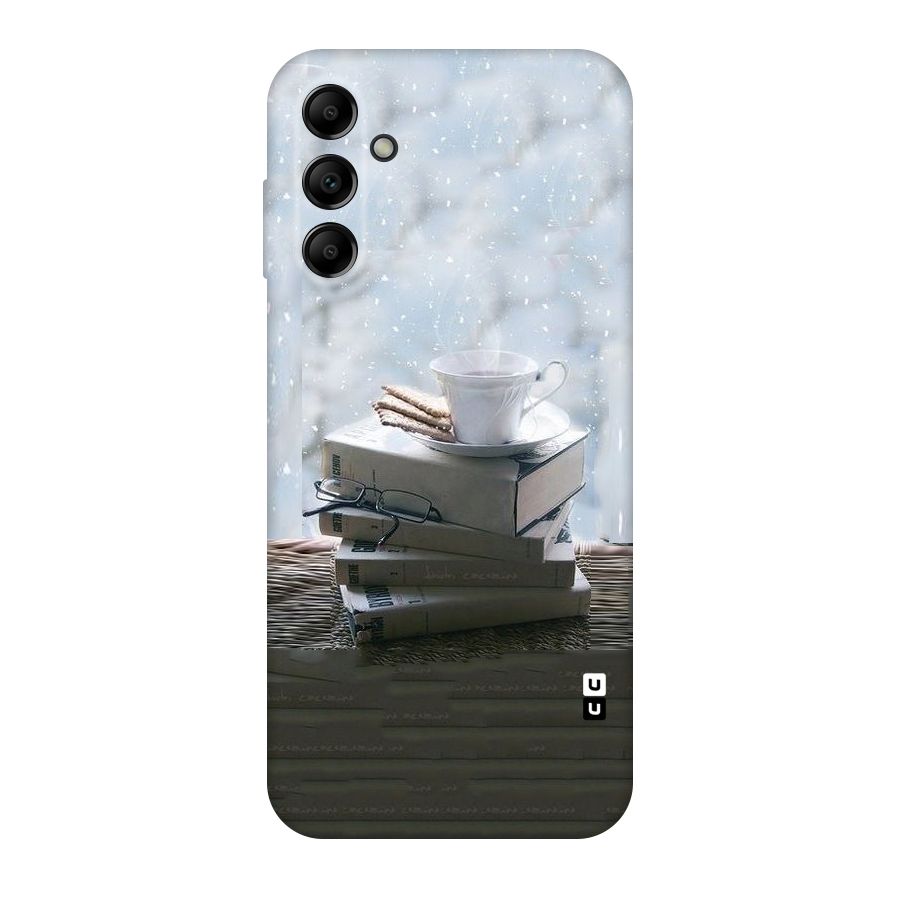 Winter Reads Original Polycarbonate Back Case for Galaxy A14 5G