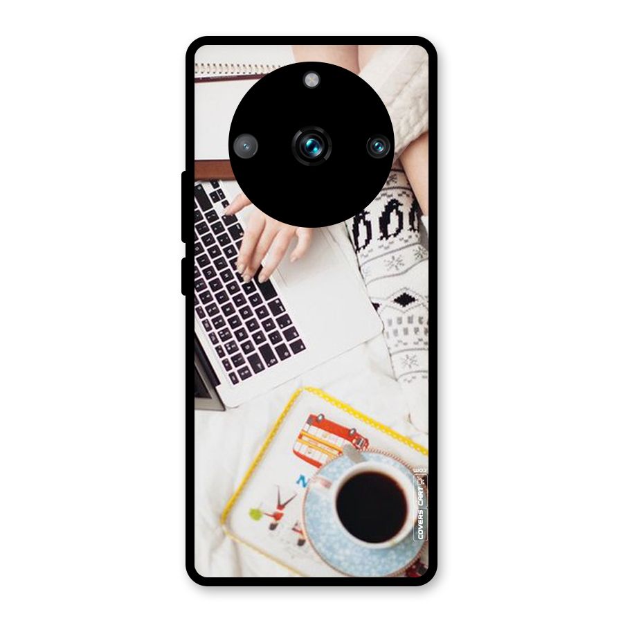 Winter Relaxation Glass Back Case for Realme 11 Pro