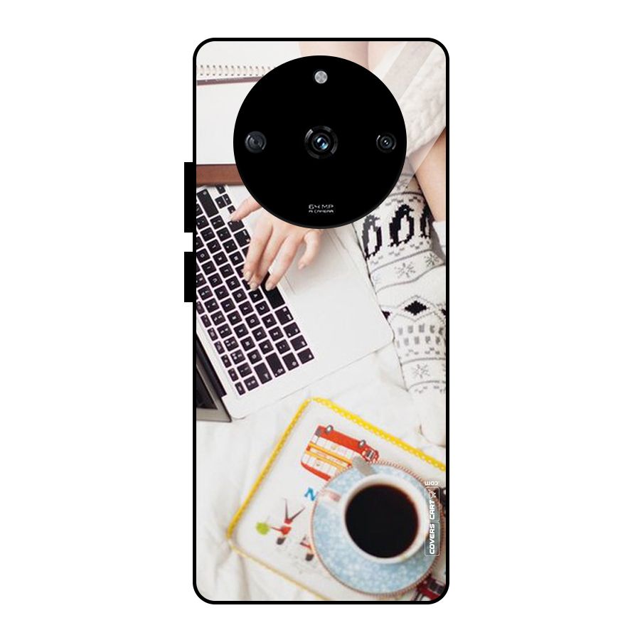 Winter Relaxation Glass Back Case for Realme Narzo 60 5G