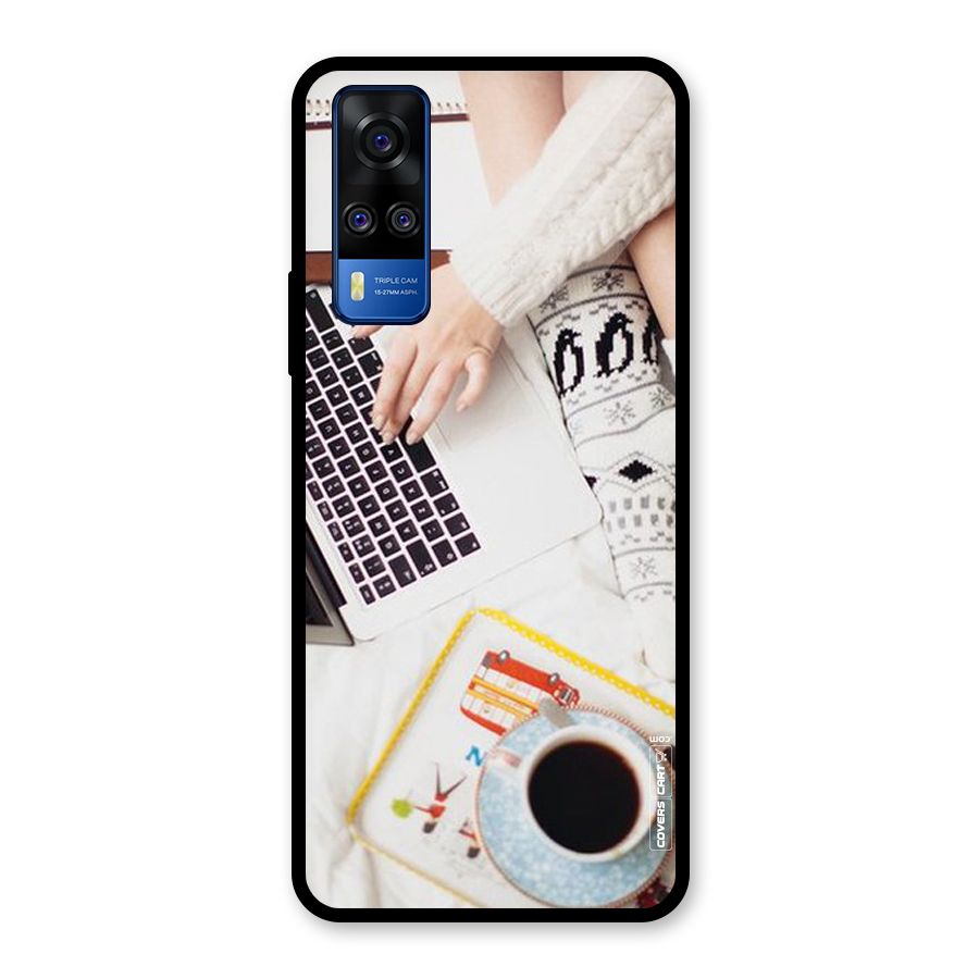 Winter Relaxation Glass Back Case for Vivo Y31