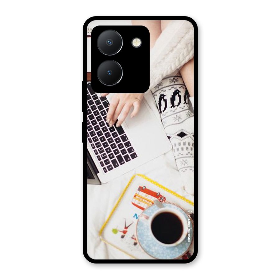 Winter Relaxation Glass Back Case for Vivo Y36