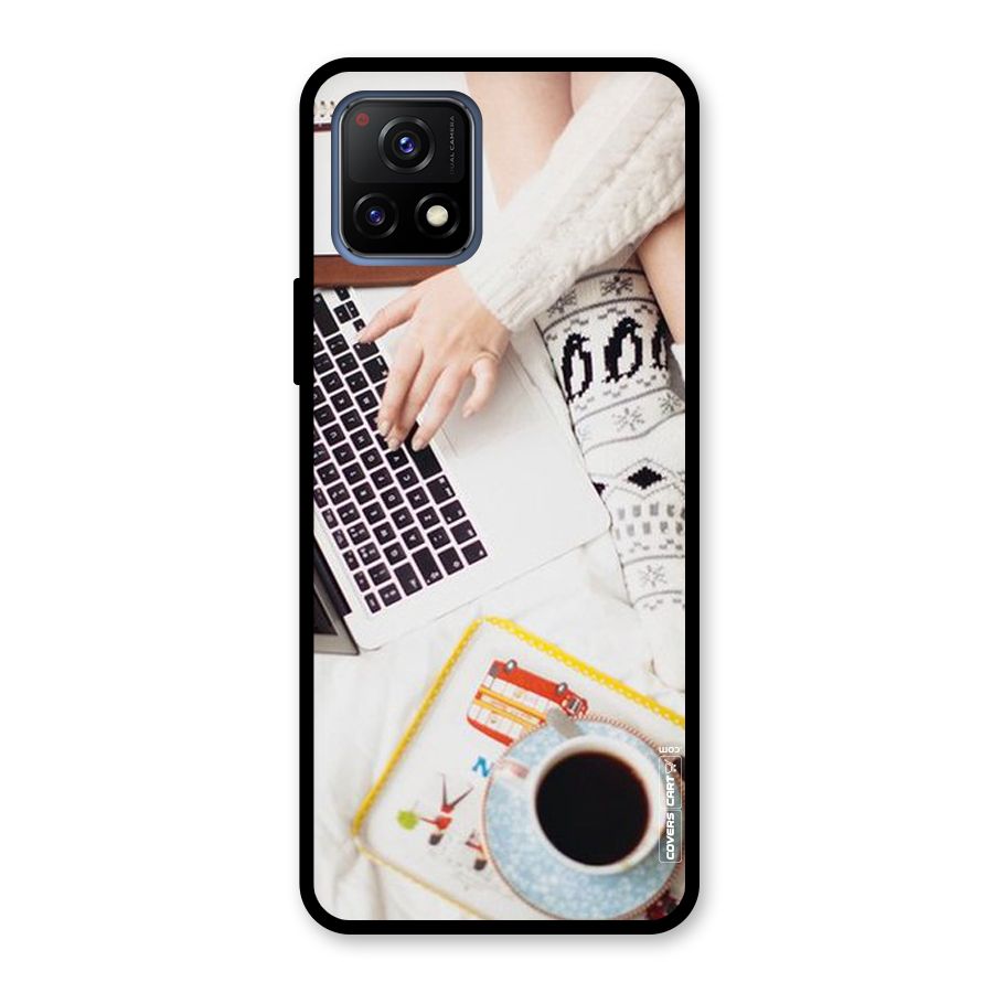 Winter Relaxation Glass Back Case for Vivo Y72 5G