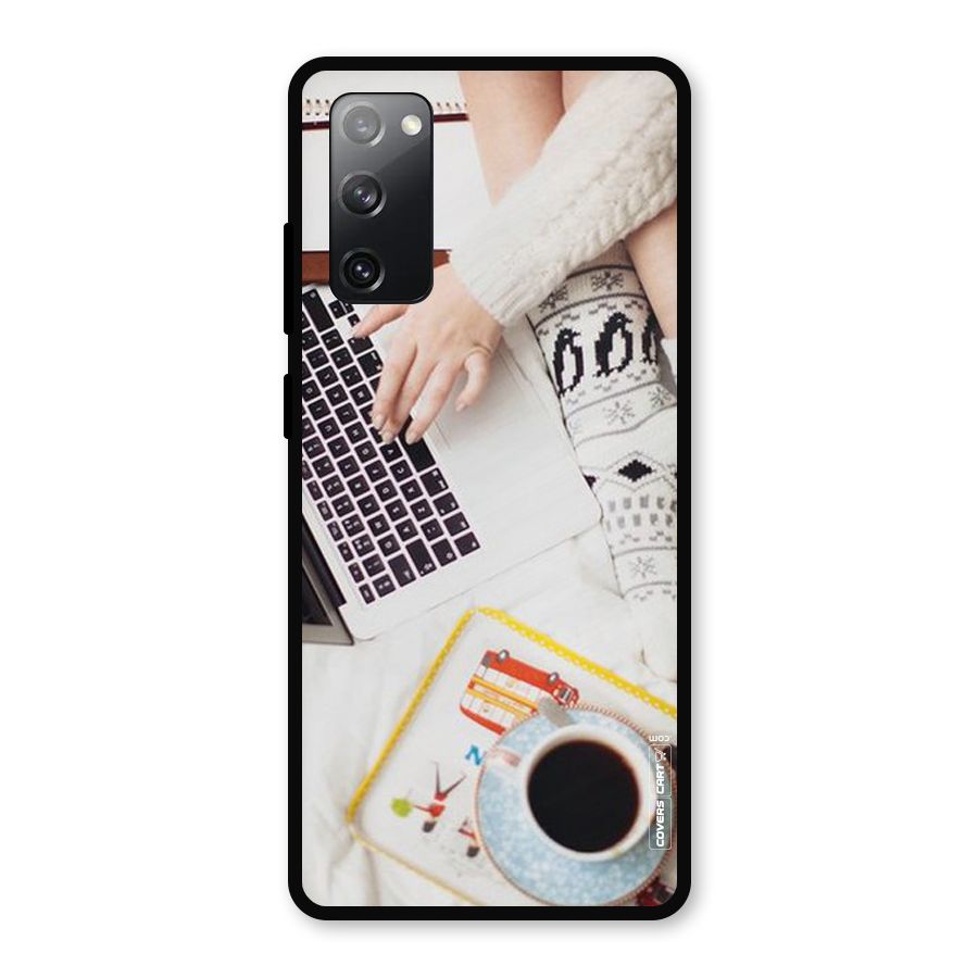 Winter Relaxation Metal Back Case for Galaxy S20 FE 5G