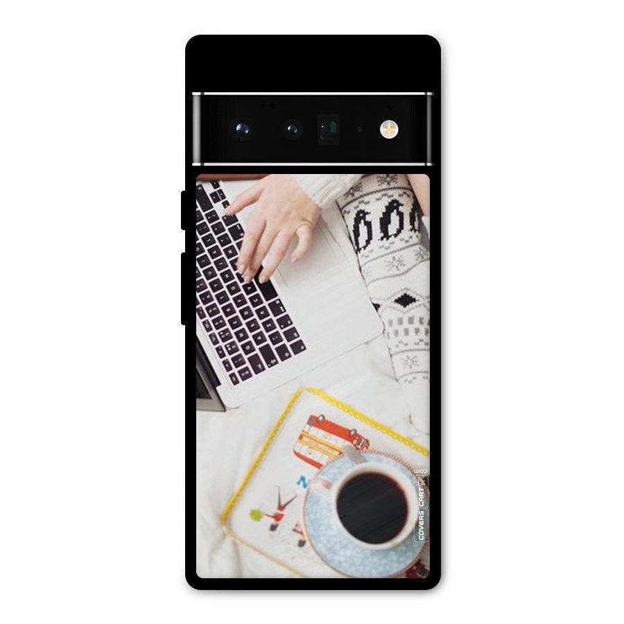 Winter Relaxation Metal Back Case for Google Pixel 6 Pro