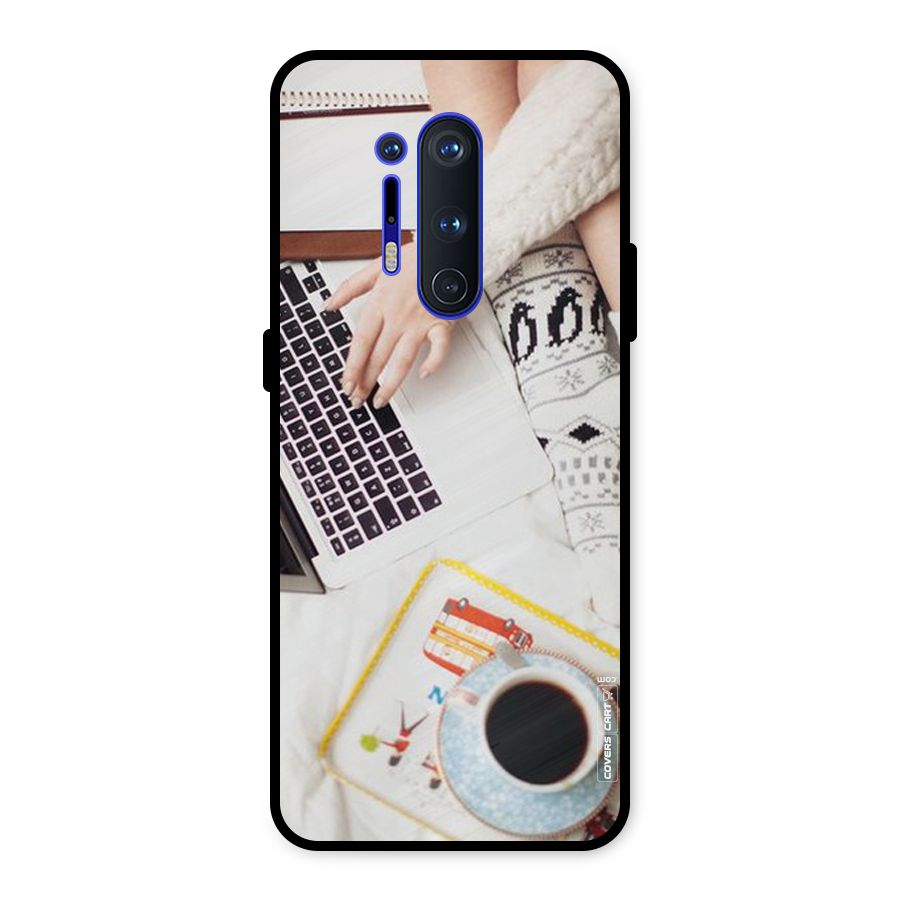 Winter Relaxation Metal Back Case for OnePlus 8 Pro