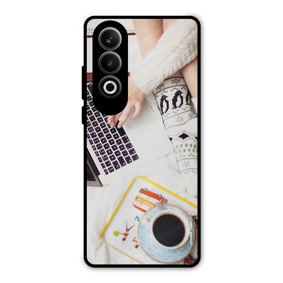 Winter Relaxation Metal Back Case for OnePlus Nord CE4