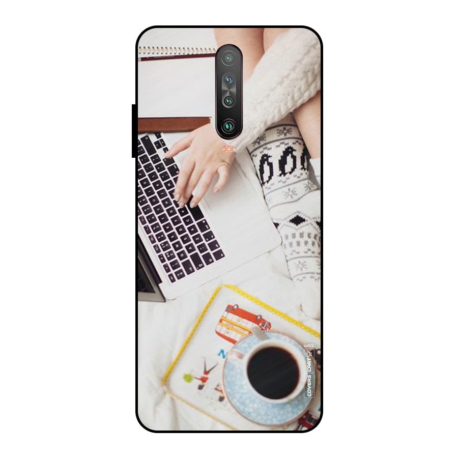 Winter Relaxation Metal Back Case for Poco X2